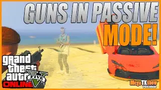 GTA 5 Online: Guns In Passive Mode 1.28 &laquo;Глюк в режиме Invincibility God Mode&raquo; (Invincible Cars 1.28)