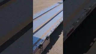 Prestige combo drop deck trailer. 53x102, air ride, rear sliding axle