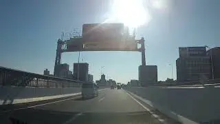 Driving Nagoya Expressway Japan