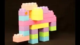 Elephant  making building blocks for kids | Smile Joy Kids| Smile Joy Kids