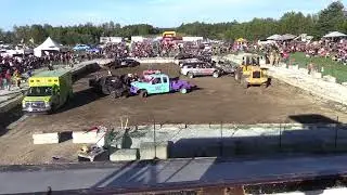 derby d&eacute;molition Cookshire-Eaton 2022 course pickup 2500 gladiateur parti1