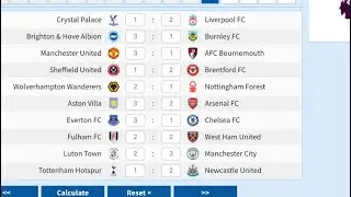Premier League Matchday 16 predictions