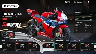 RIDE 5 | Customize Street Honda CBR600RR in to Racing Bike Gameplay [4K PS5 Pro]