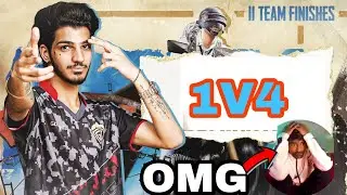 ZGOD Shocked Everyone 1v4 😱🔥 End Circle Clutch 🇮🇳