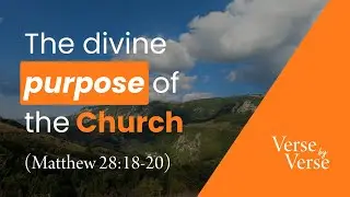 What Is the Purpose of the Church? (Matthew 28:18-20)