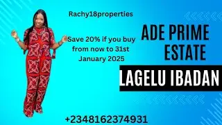 IF YOU ARE LOOKING FOR IBADAN PROPERTY, ADE PRIME ESTATE LAGELU IBADAN IS THE BEST PLACE FOR YOU