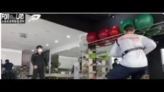 [포랩선수트레이닝센터] 동국대학교 농구부 조우성 선수의 Presspoint를 이용한 트레이닝