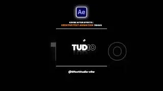 Make Creative VIRAL Text Animations in Adobe After Effects#viral #adobeaftereffects #editing