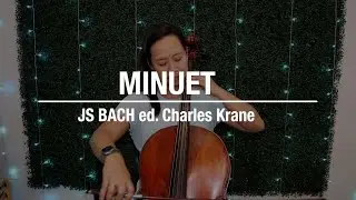 Minuet from Intermediate Bach for Cello || Cellomoji Cover