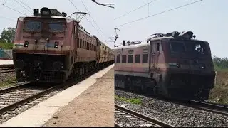 WAP4'S in action with Koyna and ADI - KOP express