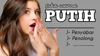 KEPRIBADIAN ORANG PENYUKA WARNA PUTIH | Buka Wawasan