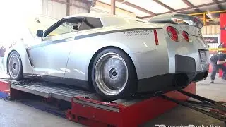 Nissan GT-R R35 Dyno Runs!- Exhaust Roar!