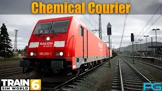 Train Sim World 6 | Ludwigsbahn: Mannheim - Kaiserslautern | Chemical Courier Scenario | BR 185.2