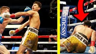 RYAN GARCIA KNOCKED DOWN vs Luke Campbell 😱