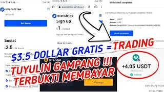 TRADING $3.5 GRATIS EVERSTRIKE TERBARU 2023 ! TERBUKTI MEMBAYAR! CARA BERMAIN EVERSTRIKE !!!