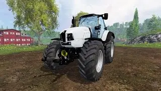 Farming Simulator 15 обзор трактора Lamborghini(скачать)