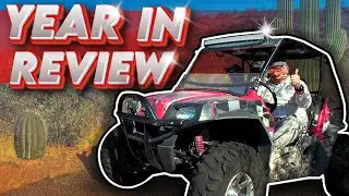 YEAR in REVIEW - Polaris RZR in AZ, Mini Baja & MB200S, Kayak Treasure Hunt, DJI Mini Flights & MORE