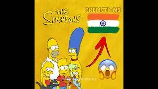 Simpsons Predictions about India😰 #facts #simpsons #shorts