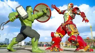 Hulk vs Iron Man: The Ultimate Face-Off of Two Superheroes | Avengers