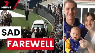 Adam Selwood farewelled by grieving family before hundreds pay tribute at memorial service | 7NEWS
