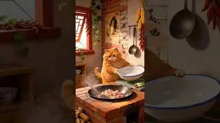 chicken stew with mushrooms today. #cutepet #heal #petcooking #ai #subscribe my channel please