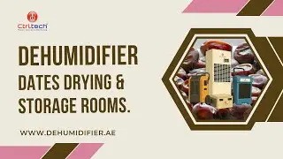 Dehumidifier for Dates Drying & Dry Fruit Storage | Industrial Preservation & HVAC Dehumidification.
