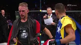FN 134 Bruce's wink saying not to worry about split decision