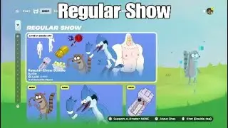 The Regular Show Skins and Items