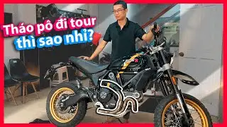 Lên đồ chơi cơ bản Ducati Scrambler Desert Sled của Anywhere Man