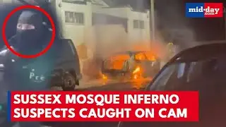 Sussex Mosque ARSON: Police Launch Investigation After Balaclava-Clad Suspects Caught On CAM