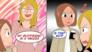 My annoying neighbor told me that her boyfriend was a gangster so I... [Manga Dub]