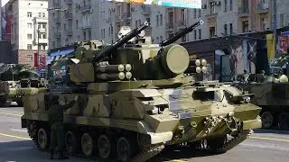 Tunguska Anti-Aircraft Tank WoW action Russian make in Indian Military Armour