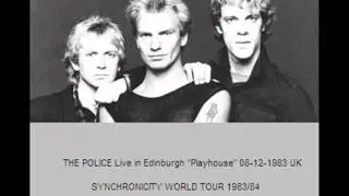 THE POLICE - Edinburgh 