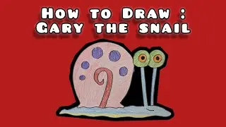 Easy Drawing : Gary The Snail | Step by Step Tutorial | @KalakritArtStudiobyKanika 