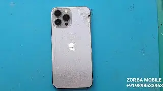 iPhone 13 Pro Max Restoration | 13 pro max back housing replacement. ZORBA MOBILE