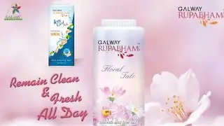 Galway Rupabham Floral talc and Icey cool talc ||Using process ||Galway Mamatha