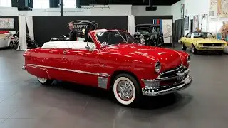 1950 Ford Custom Convertible | At Celebrity Cars Las Vegas