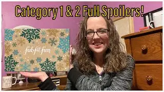 FabFitFun Winter 2021 Customization 1 & 2 Full spoilers