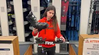 how to use ski bindings