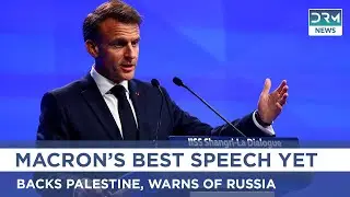 Macron's Most Inspiring Speech Yet: Defends Ukraine, Backs Palestine at Shangri-La 2025 | AQ1G