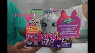 SHOPKINS WILD STYLE AND HAPPY PLACES SPECIAL RARE PRECIOUS FOUND! UNICORN CUPICORN
