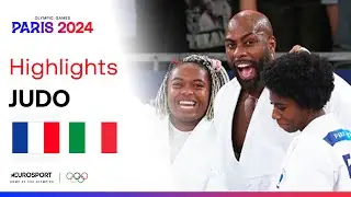 JO PARIS 2024 - Les Bleus de Teddy Riner dominent les Italiens et rallient la finale