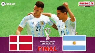 ФИФА 22 / Дания - Аргентина / Финал Чемпионата Мира 2022