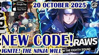 🎁NEW CODE Ignite The Ninja Will Giftcode & Redeem Code 20 October 2025 - Mobile Game&nbsp;(Android)