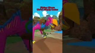 UG VR Скит про полеты против наземных динозавров #ugvr #vr #ug #gaming #fyp #gamer #scarybaboon #...