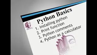 #1 Python tutorials for beginners | Installing python | print function | comments in python