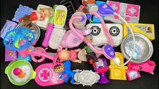Satisfying with Unboxing Pink Hello Kitty Kitchen Set | Realistic Mini Toys ASMR
