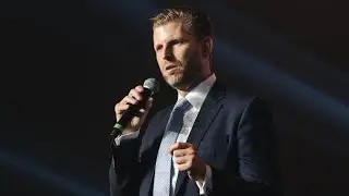 Eric Trump Speaks at Launch of Trump International Hotel & Tower Dubai with DarGlobal