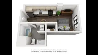 A2 Floor Plan - Unit 708