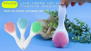 Face Cleansing Brush | Soft Silicone Face Wash Brush | Face Scrubber | Manual Waterproof